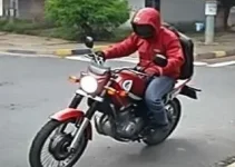 roubo de moto sem placa