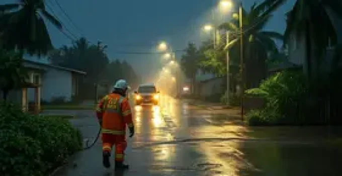 chuva forte em Jundiaí