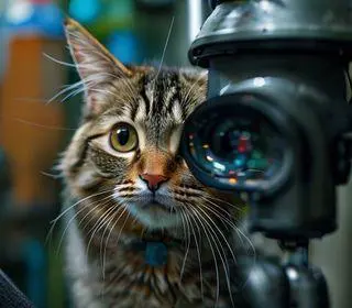 gata resgatada