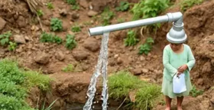 obras de abastecimento em Várzea e Campo Limpo