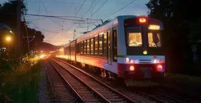 Trem Iluminado