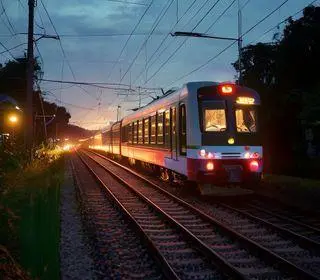 Trem Iluminado