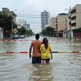 bloqueios enxurrada SP