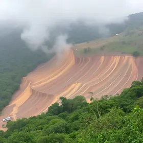 risco de deslizamentos