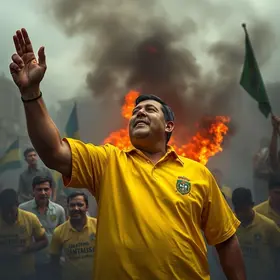 tumulto político