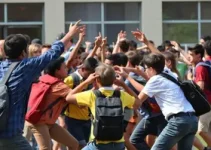 pancadaria em escola