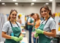 Romanato seleção auxiliares limpeza e produção