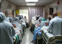 superlotação e precariedade no hospital