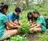 Alunos da APAE e ação ambiental